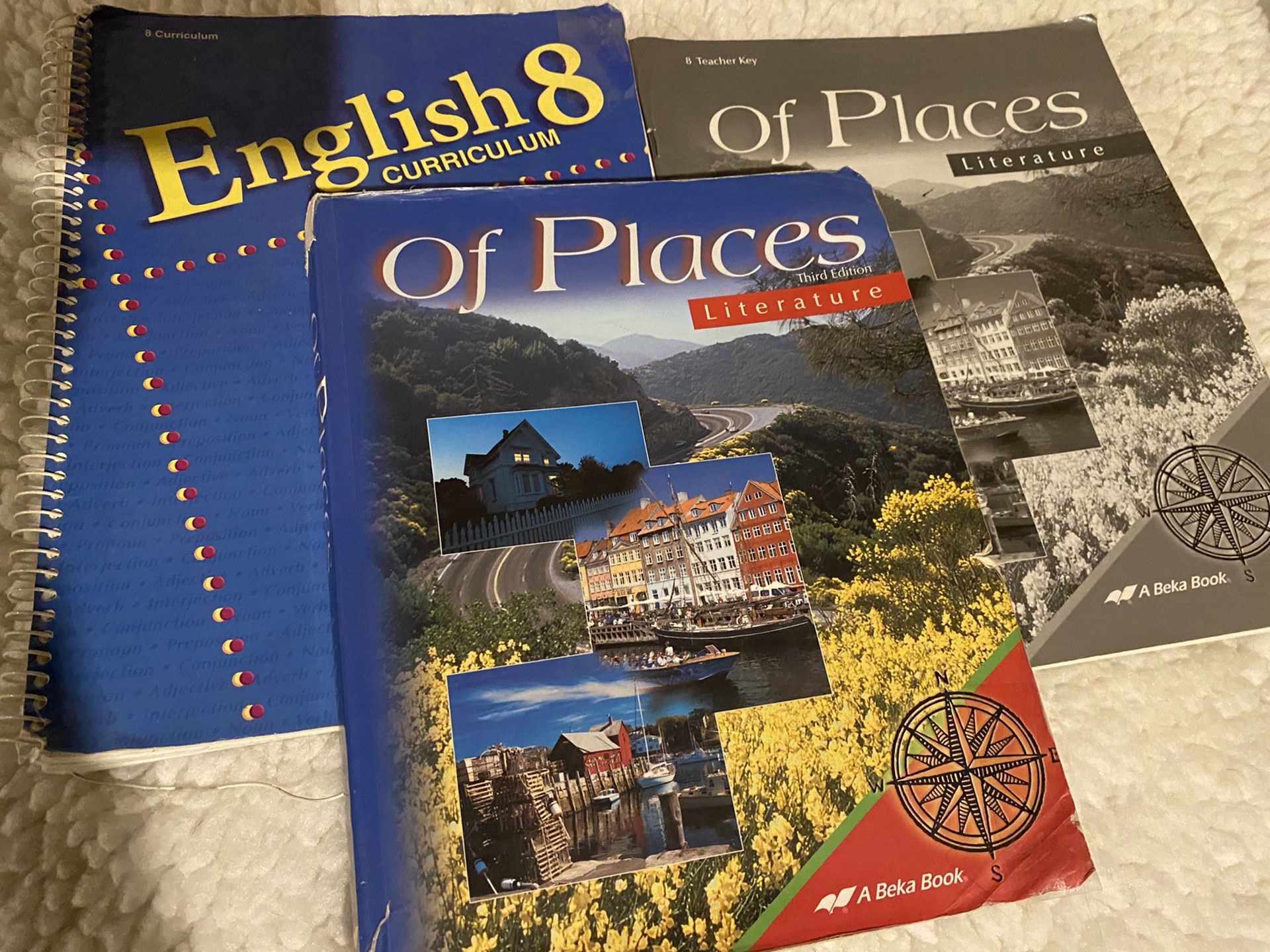 Of Places Literature, 8th Abeka