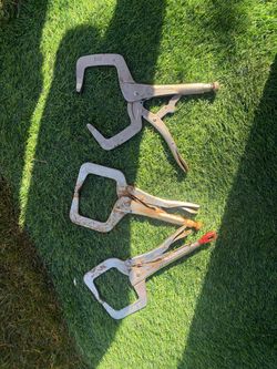 Locking C-Clamp Welding Clamps Set of 3