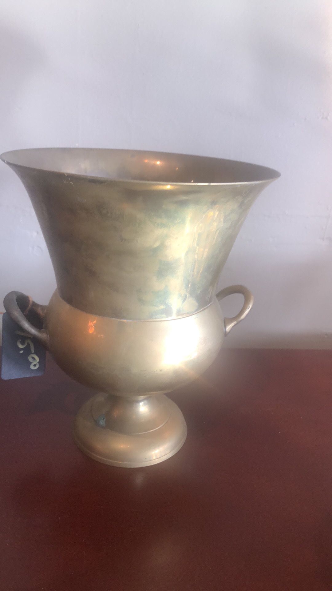 Vintage Brass Ice Bucket / Vase