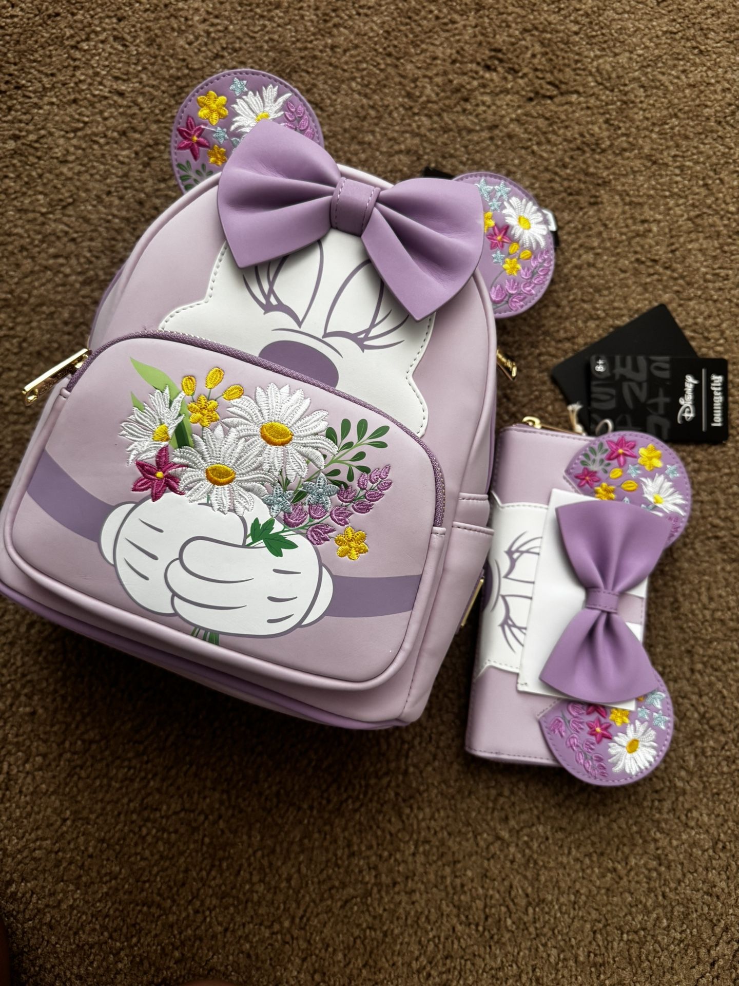 Disney New Bag And Wallet