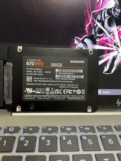 500GB SSD(Samsung 870 EVO)