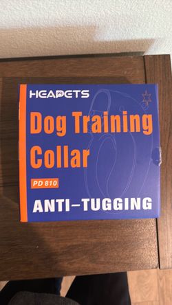 Dog training collar