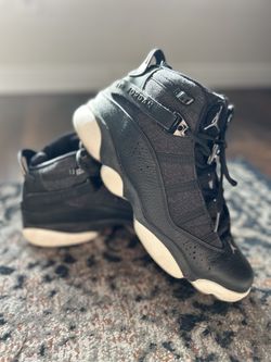 Jordan 6 Rings Black - White 10.5