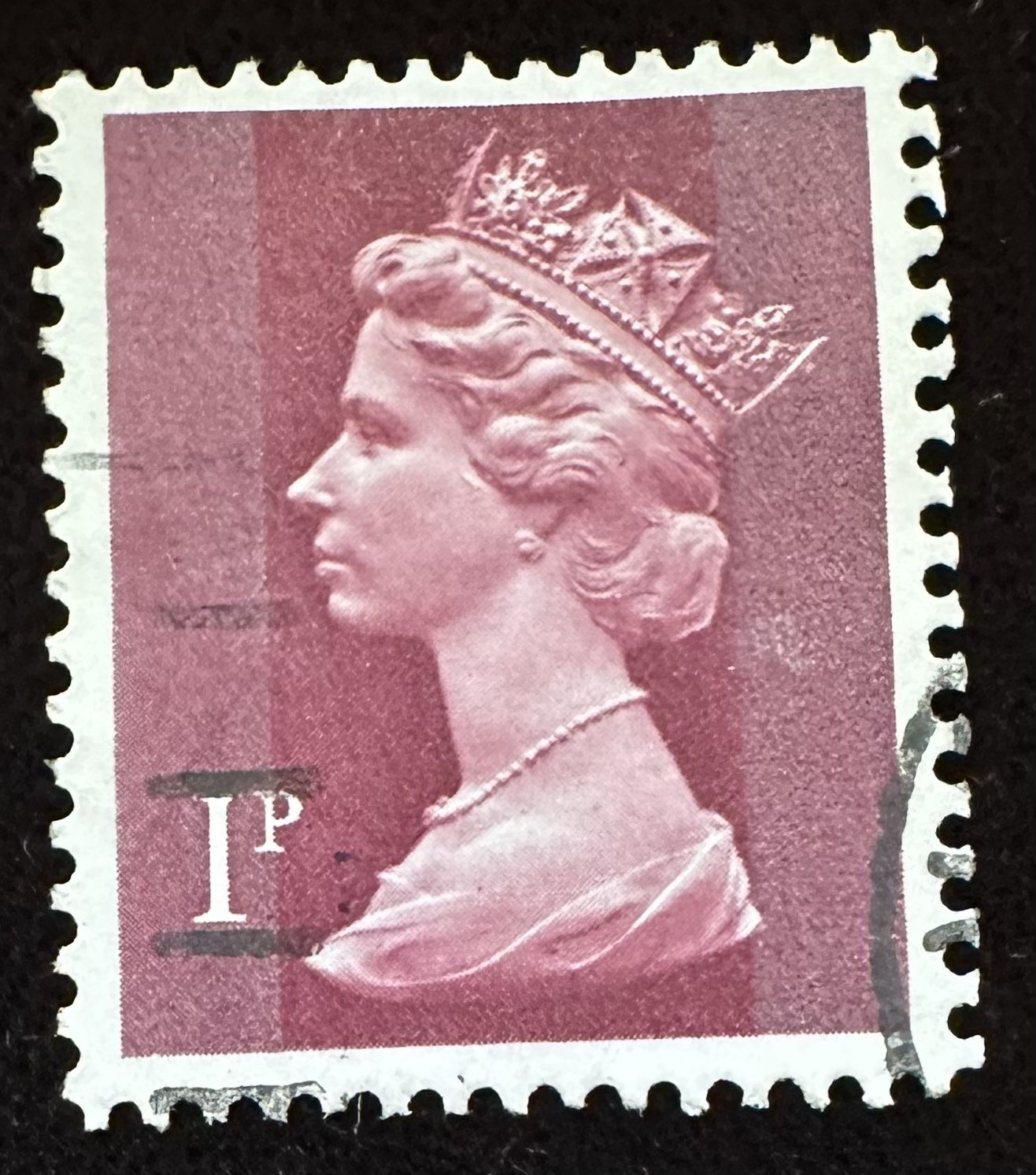 Great Britain 1P Elizabeth II stamps (#GB1P)