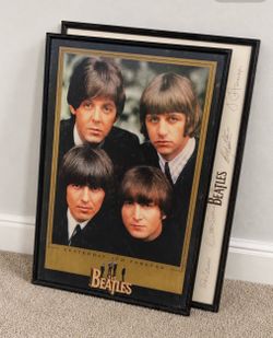 The Beatles Framed Poster – Yesterday and Forever