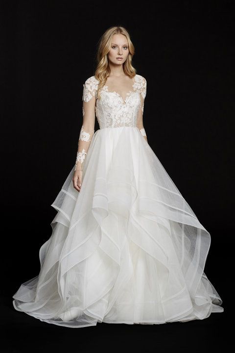 Brand New- Never worn-Hayley Paige Elysia Wedding Dress