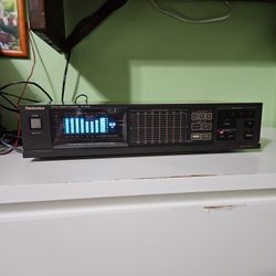 TECHNICS GRAPHIC EQUALIZER  SPECTRUM ANALIZER 