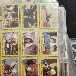Old-school Star Wars ,Star Trek, Superman Gremlins, Moon Rakerand Original Topps Cards From The 70s And 80s