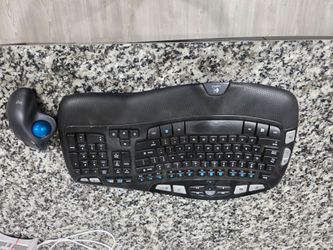 Wireless keyboard and mouse