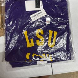 LSU Tigers Fanatics T-Shirt Size XLPurple LSU Licensed