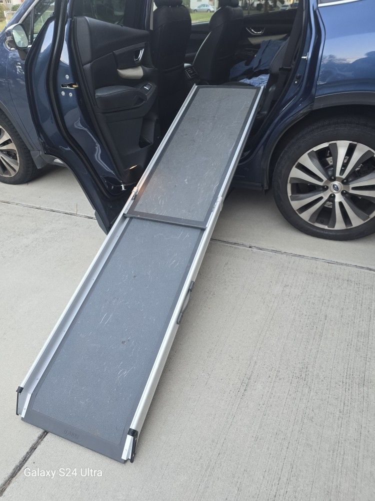 Telescoping Non Skid Surface Dog Ramp