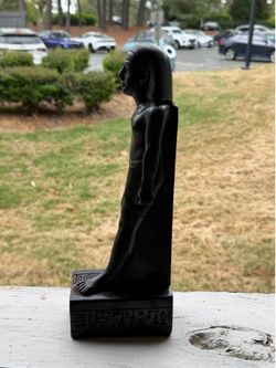Handmade – Egyptian Handmade – Statue – Basalt Stone – Figurine – Collectible