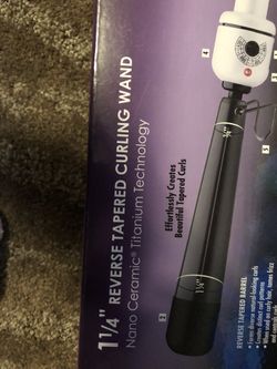 Reversed Curling wand