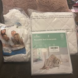 Twin Waterproof Mattress Protectors - Set, new
