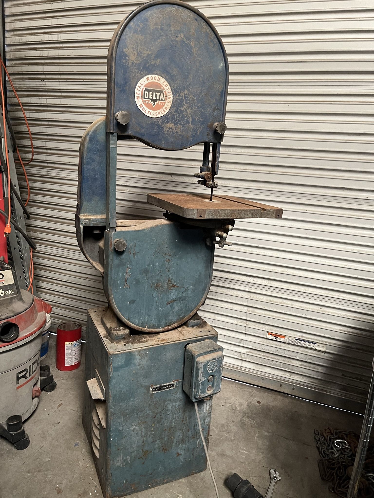 Rockwell Metal Cutting Bandsaw 28-380 Project