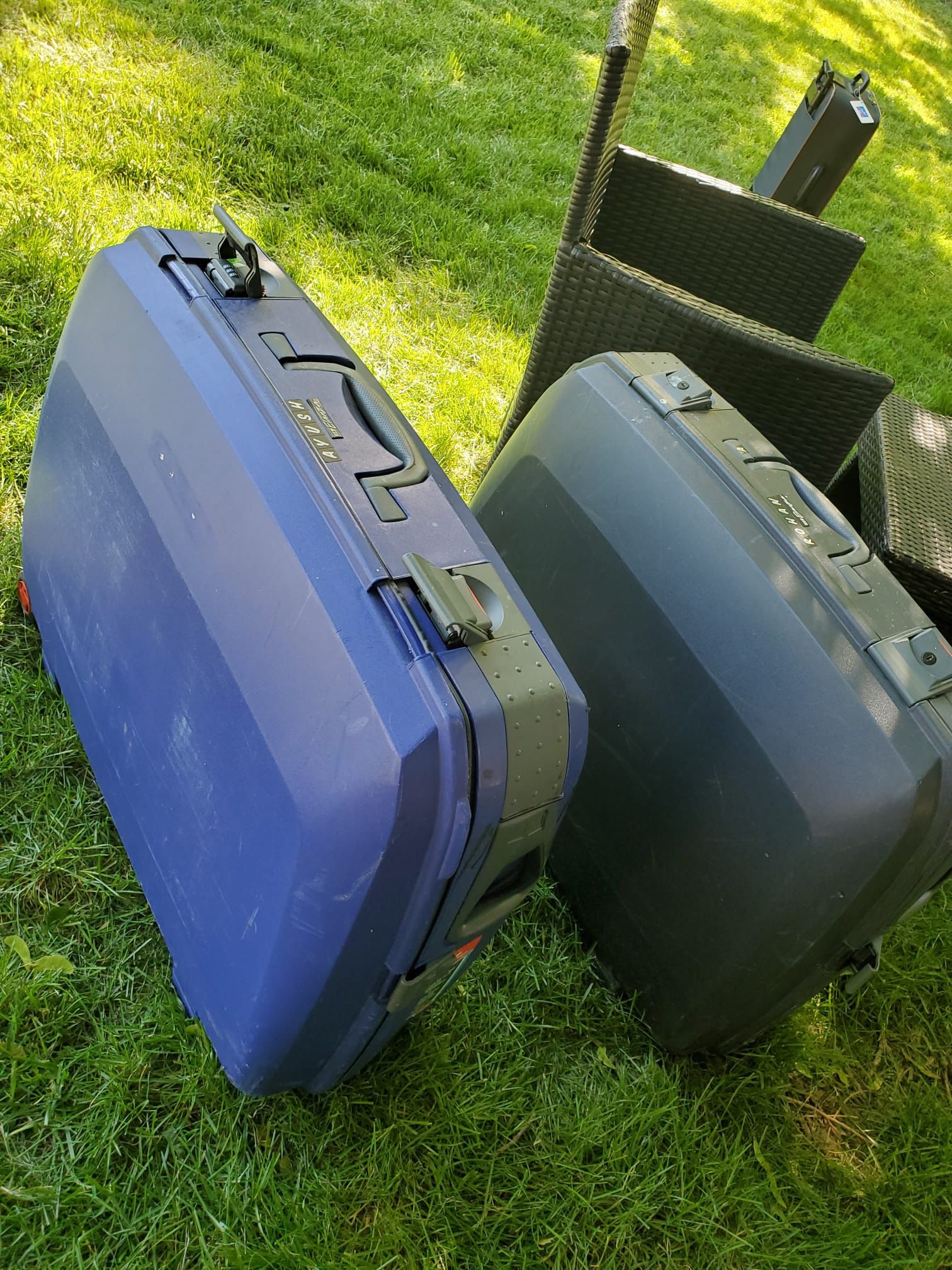 Extra Large Size Hard Plastic fiber Luggage