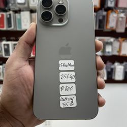 iPhone 15 Pro Max 256GB Factory Unlocked 