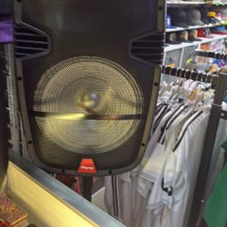 Bocina  15 inch usb - mic  -karaoke rechargeable 