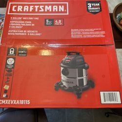 Craftsman 5 Gallon Wet/dry Vac