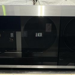 Samsung Bespoke Over-the-Range Microwave in Stainless Steel 