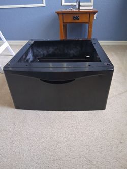 Washer Machine Pedestal W/Drawer