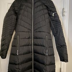 Micheal Kors Winter Coat Long ( With Fur Hood)