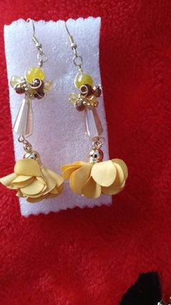 Aretes De Chapa De Oro Mexicano