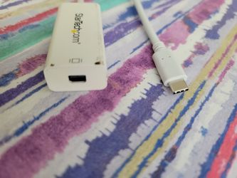 Mini Display Port Female To Usb C Male Adapter