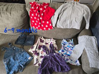 Baby Girl Clothing Bundle 6-9 Months