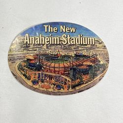 Anaheim California Angels Stadium Throwback Sticker MLB Halos Vintage 