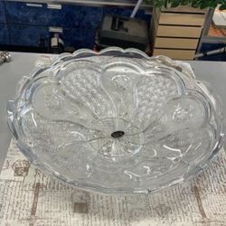 Glass Fruit Bowl 