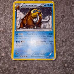 Mamoswine Card