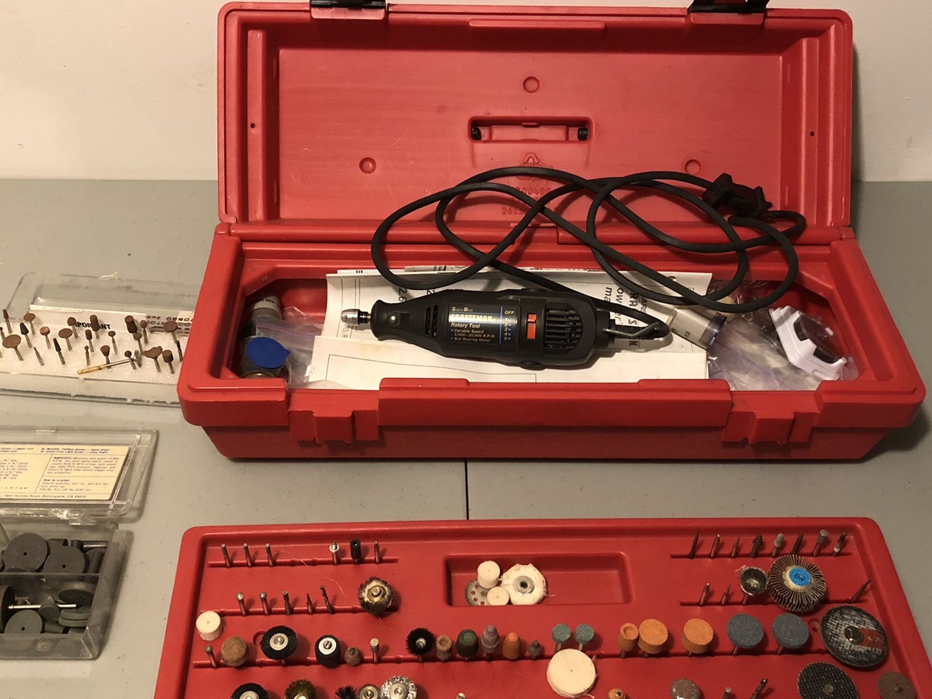 Craftsman Rotary Tool And Accessories