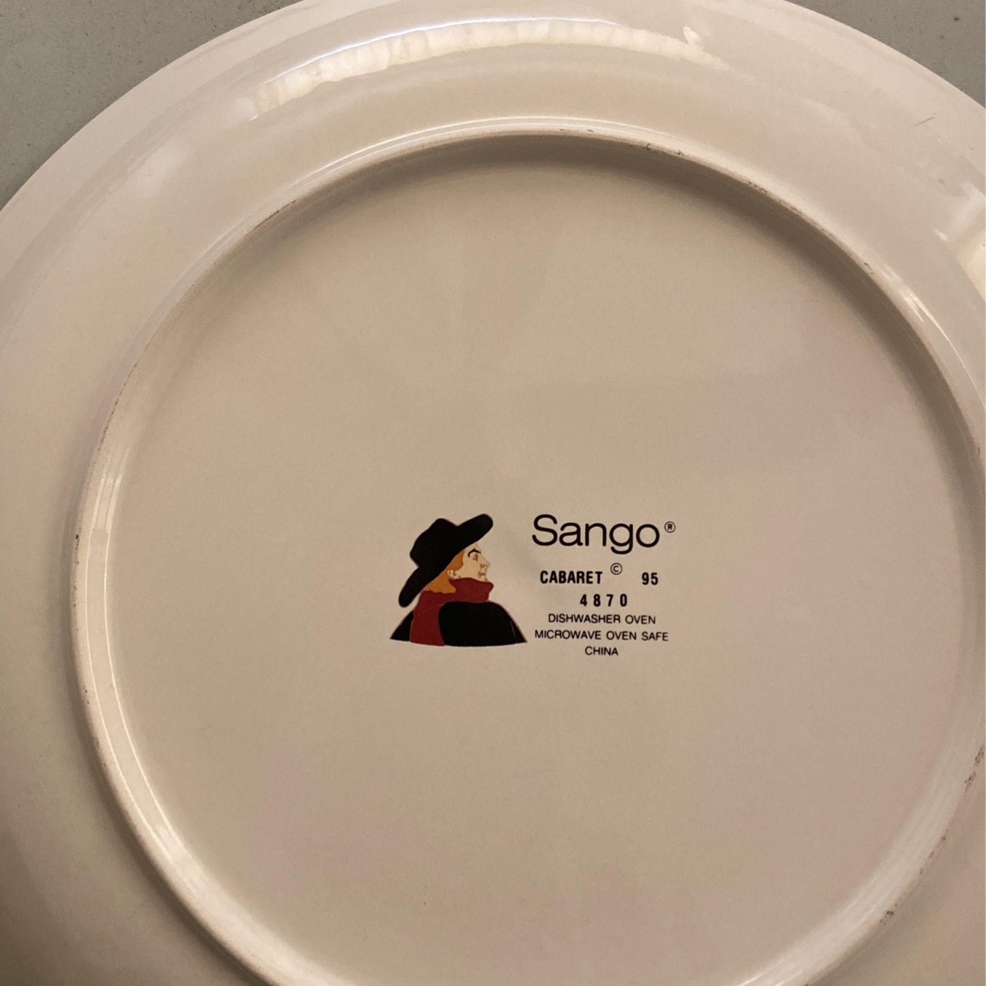 Sango Dinner Plates
