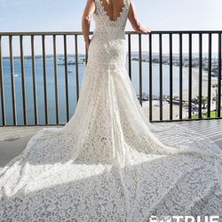 Gorgeous Boho Style Wedding Dress