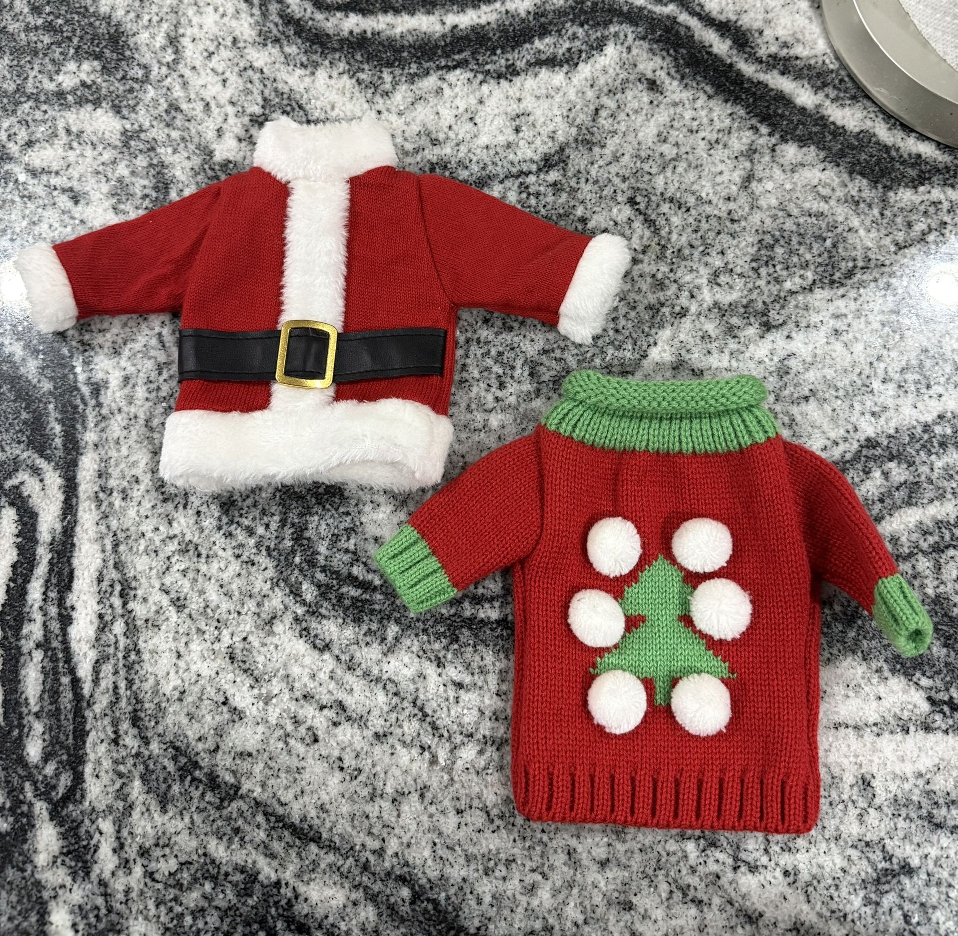 Wine Bottle Christmas Covers 