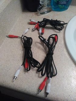 RCA Stereo Audio Cable Dual RCA Male FOR HDTV DVD AUDIO RECEIVERS