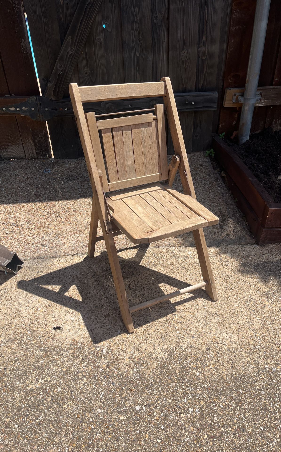 Vintage Wooden Child’s Chair. Decorative And Fragile