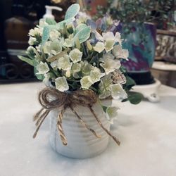 Up-cycled Flower Pot