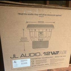 JL AUDIO SUBWOOFER 