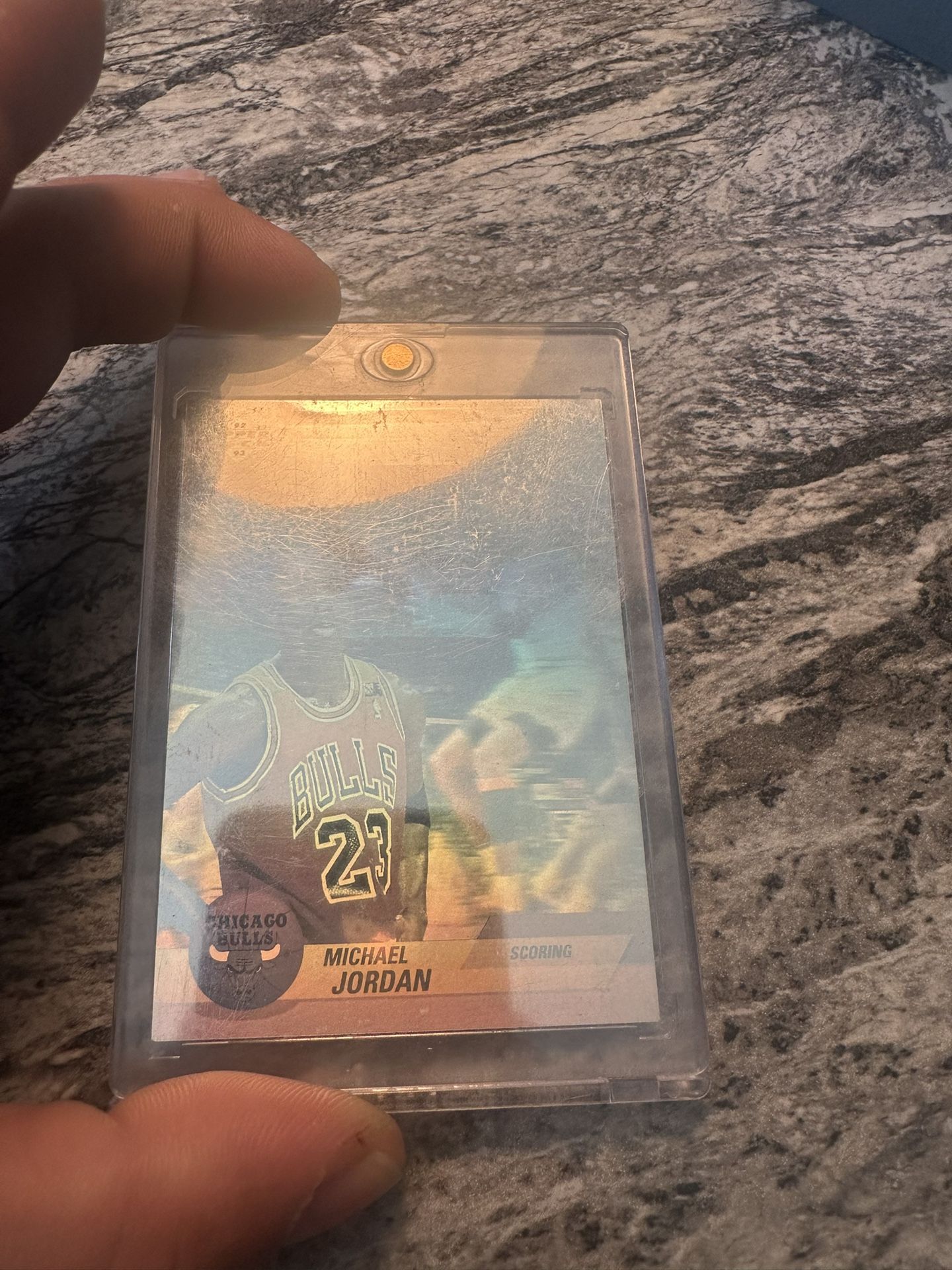 Micheal Jordan Reflector Card