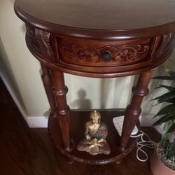 Half Moon Side Table