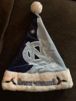 North Carolina Christmas hat.