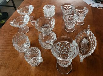 Fostoria American Clear, 17 Miscellaneous Pieces