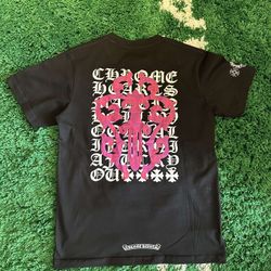 CHROME HEARTS DAGGER EYE CHART　tシャツ Chrome Hearts Eye Chart Dagger Longsleeve T-shirt Black Men's - US