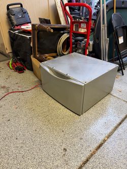 Washer or Dryer Pedestal with Storage Drawer