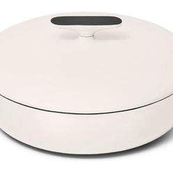 Caraway Enameled Cast Iron Braiser - 3.5 qt Braiser Pan