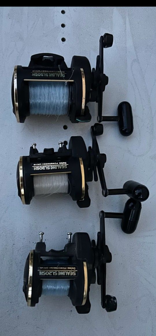 Diawa Sealine Fishing Reels Sl50sh,sl30sh And Sl20sh All 3 Reels For $225