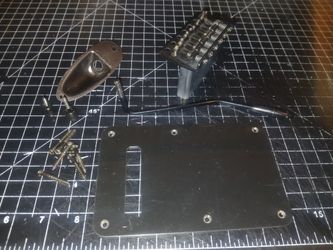 Stratocaster Big Block Hardware in Black.............$45