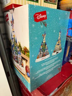 Disney Magic Kingdom Christmas Castle Holiday Decoration w/ Box
